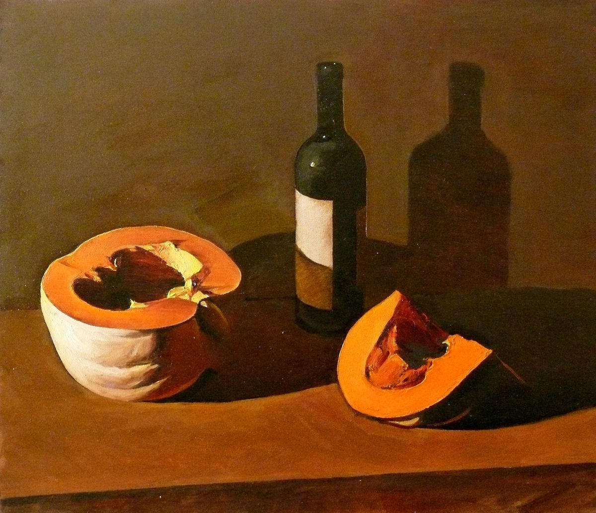 "Still life", oil, canvas, 60 x 70 cm.